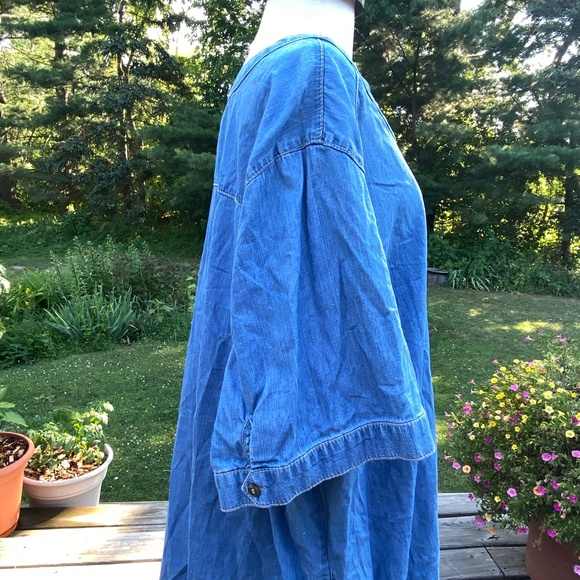 4x (30/32) Liz & Me Jean Tunic / Top / Dress - Picture 9 of 11